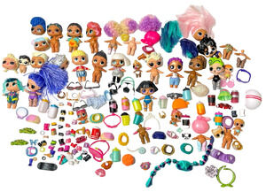 Lot of 157 LOL Surprise Mini Dolls Babies Sisters Pets Replacement Accessories